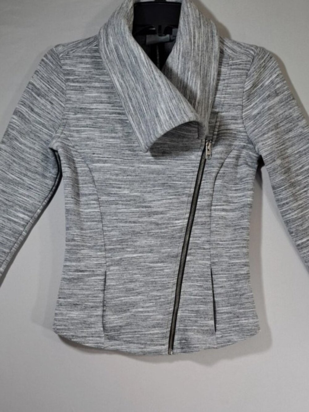 Athleta Fabric Moto Jacket - size XS - Excellent